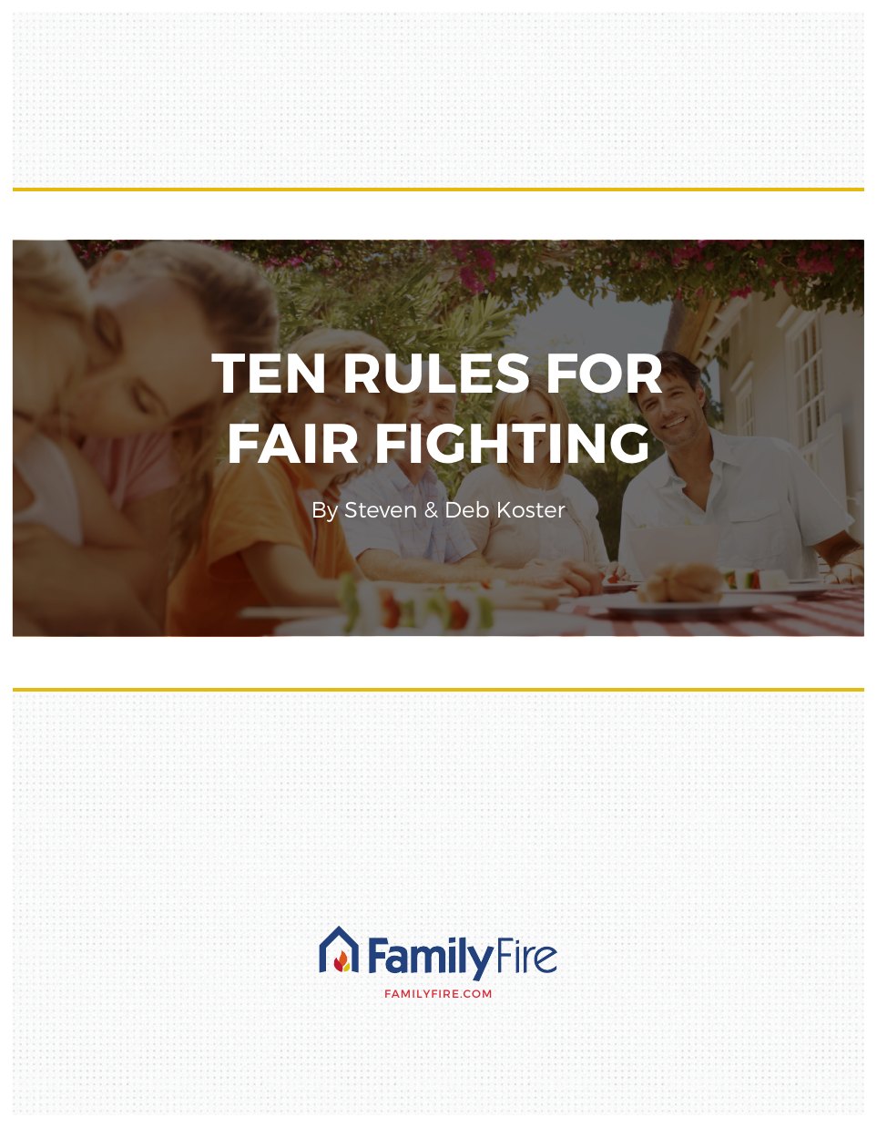 First page of Fighting Fair in Marriage