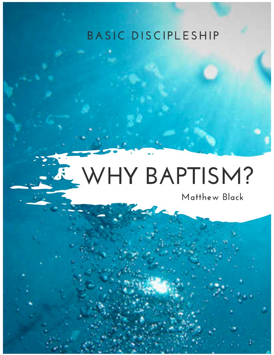 First page of Why Baptism?